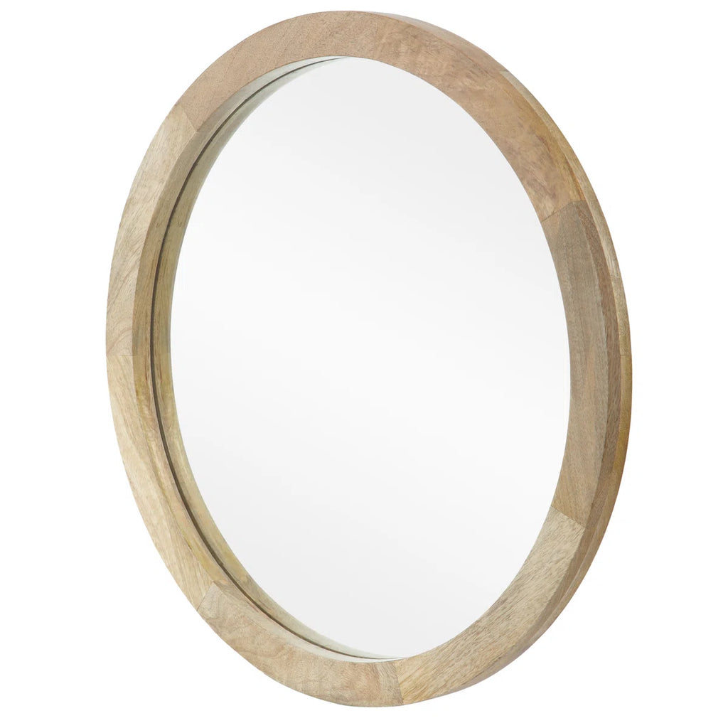 Northome Wood Flat Wall Mirror