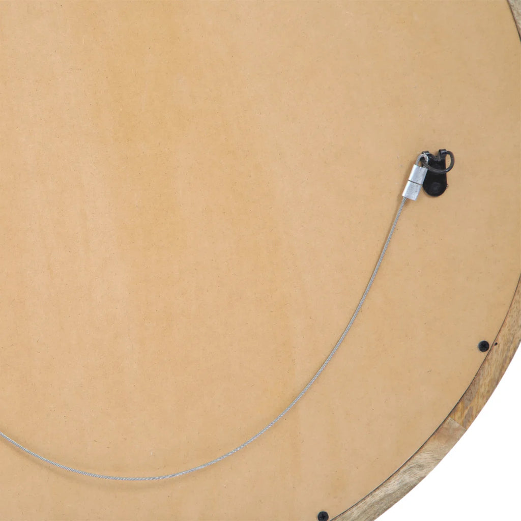 Northome Wood Flat Wall Mirror
