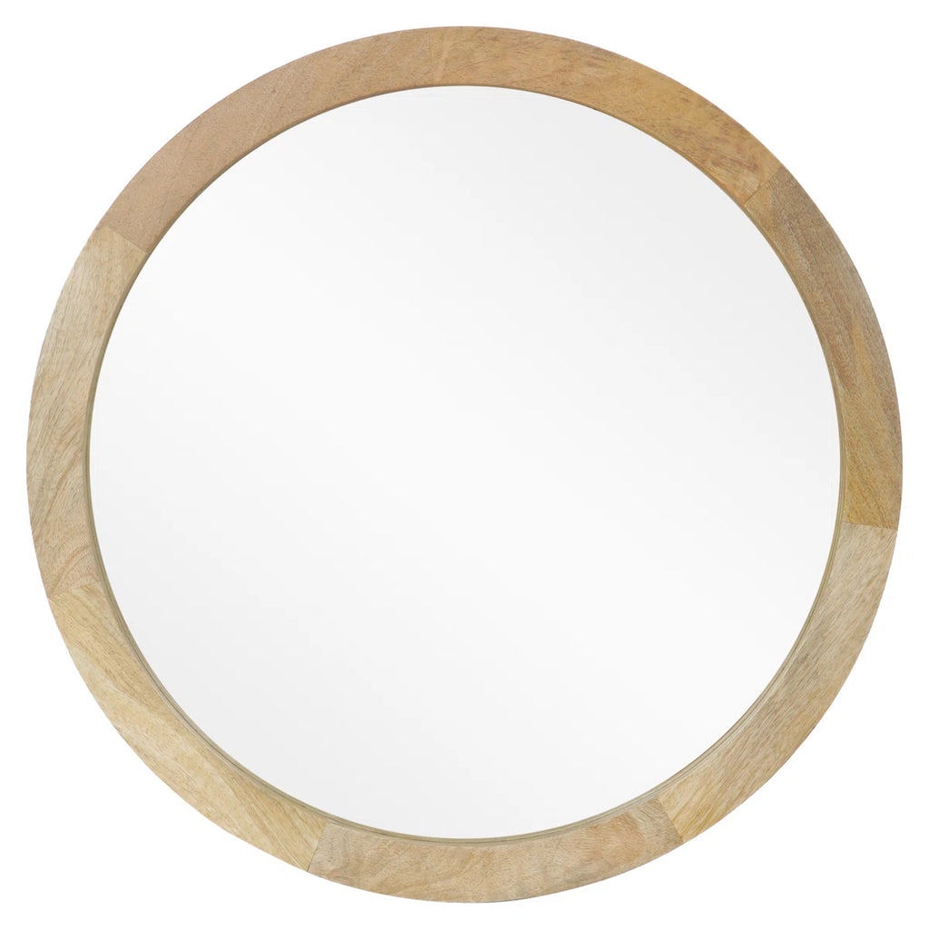 Northome Wood Flat Wall Mirror